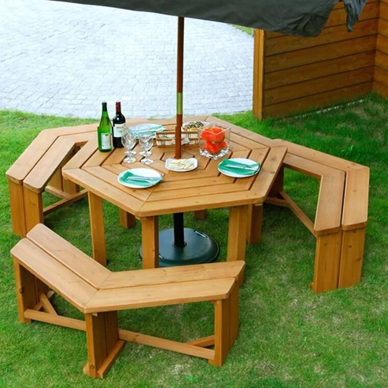 Wooden Garden furniture outdoor tables