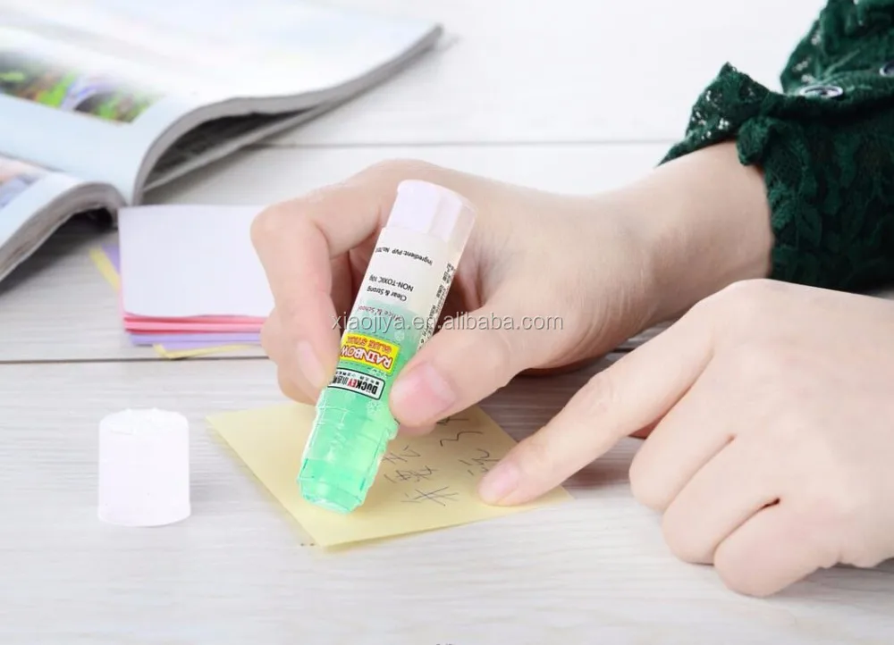 Duckey Промо-многоцелевой школы канцелярские нетоксичные корейский PVP клей-карандаш