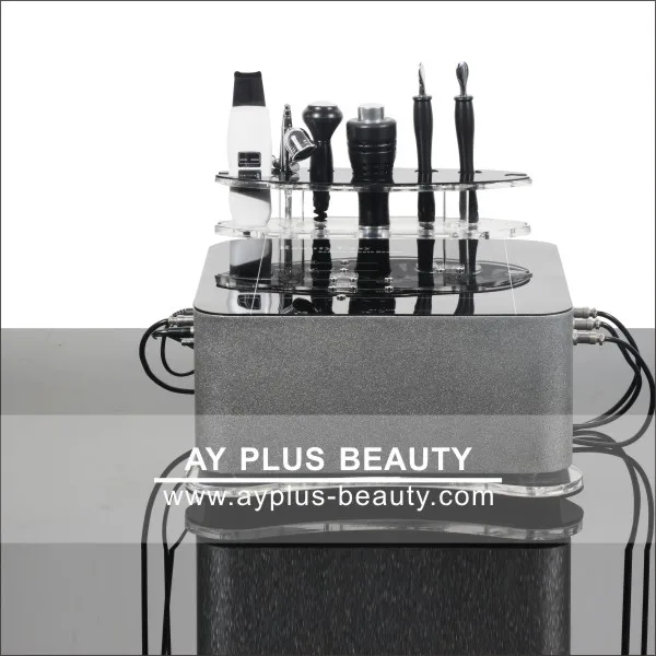 New model Multi-functional beauty equipment rf system/oxygen jet/skin scrubber