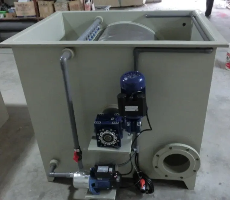 vacuum drum filter for koi pond