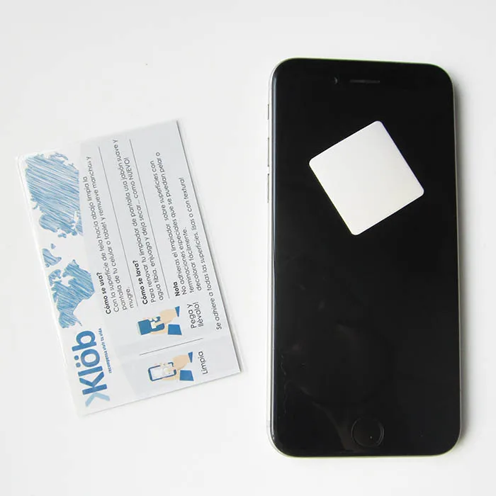 factory hot sell adhesive microfiber screen cleaner