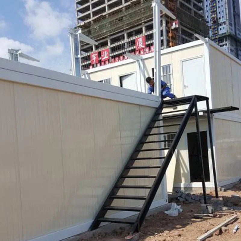 
Detachable container dormitory houses, steel prefabricated home 