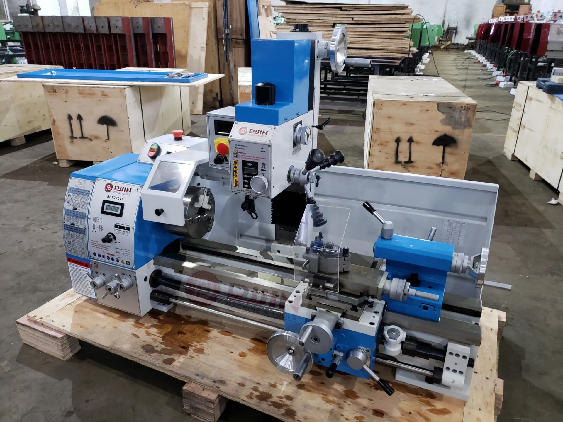 2021 sell hot 3 in 1 mini lathe mill drill combo lathe and milling machine metal working multi purpose lathe machine