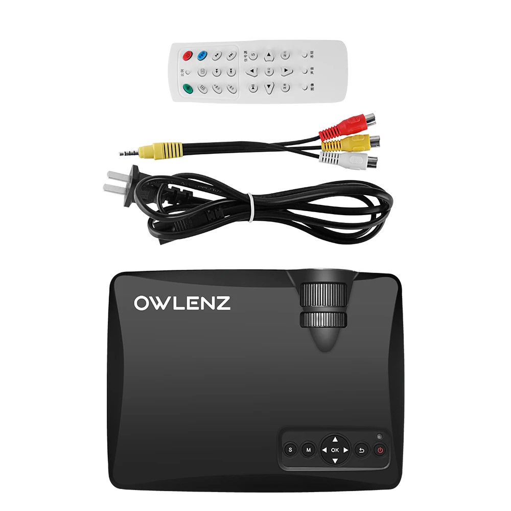 2018 popular mini portable multimedia projector connecting mobile phones