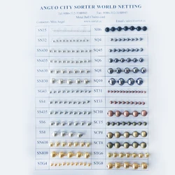 Decorative hanging salon room divider with metal  6mm ball chain curtain