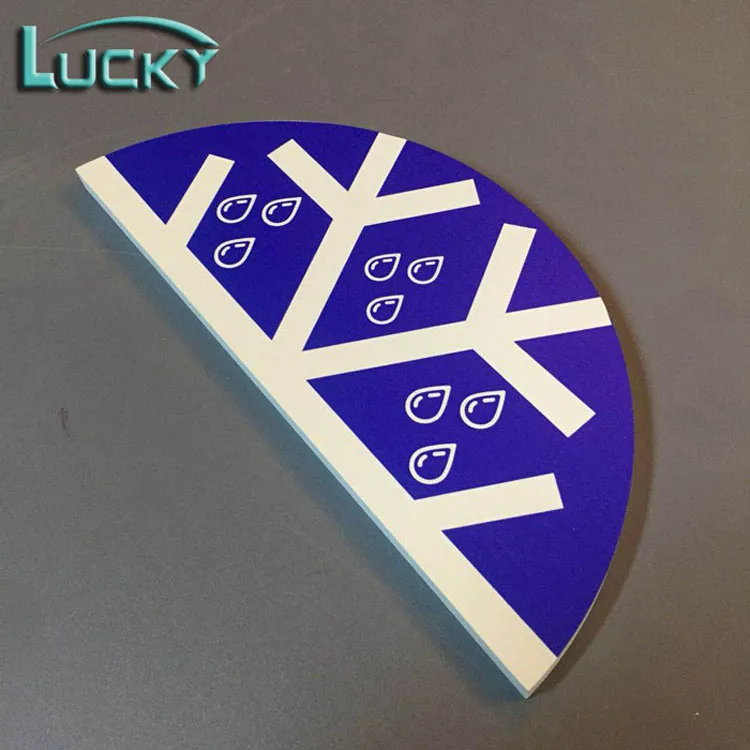 wholesale price Custom rigid pvc plastic signs shop logo design letters led sign for advertising