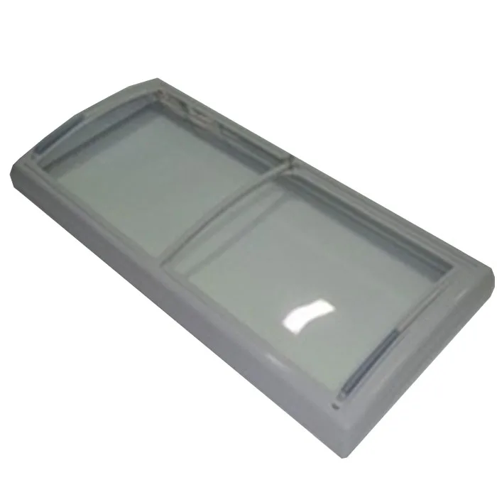 Высококачественный ПВХ экструзионный профиль рамка для морозильной камеры стеклянная дверь