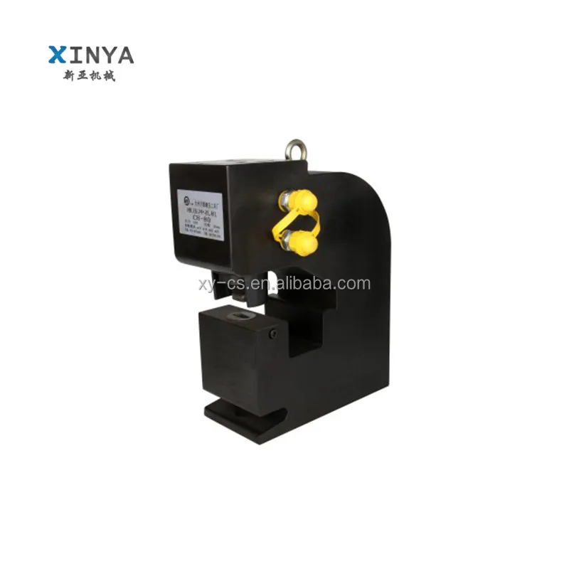 Hydraulic Hole Punching Machine Model CH-60 Used Along With Hydraulic Pump