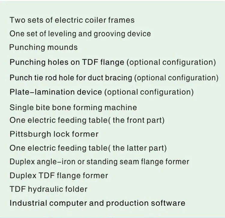 Chinese Manufacturer air Square auto Duct Line steel pipe production line IV-S