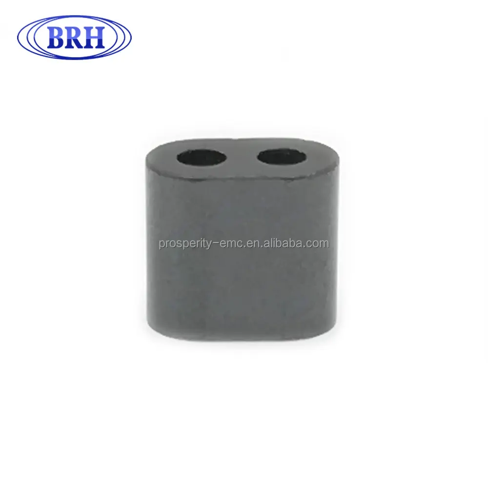 NiZn material two holes ferrite balun core with RoHS