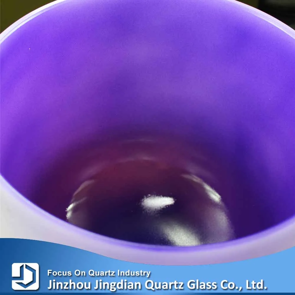 7 Color crystal quartz singing bowls