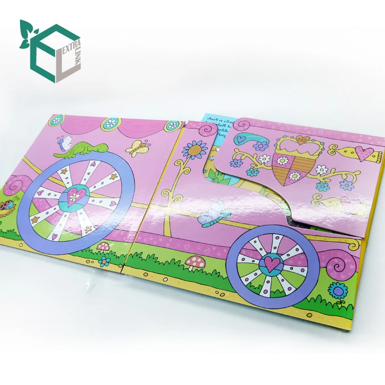 Handmade Custom Colours Printing Kids Educational Children Story Book