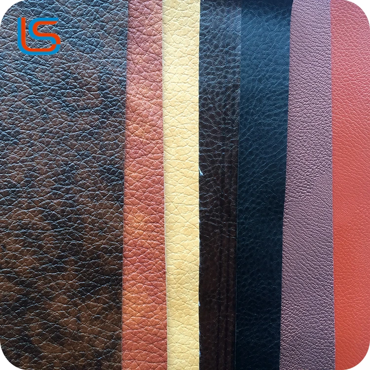 Semi pu artificial faux  sofa leather for sofa furniture with factory outlet price