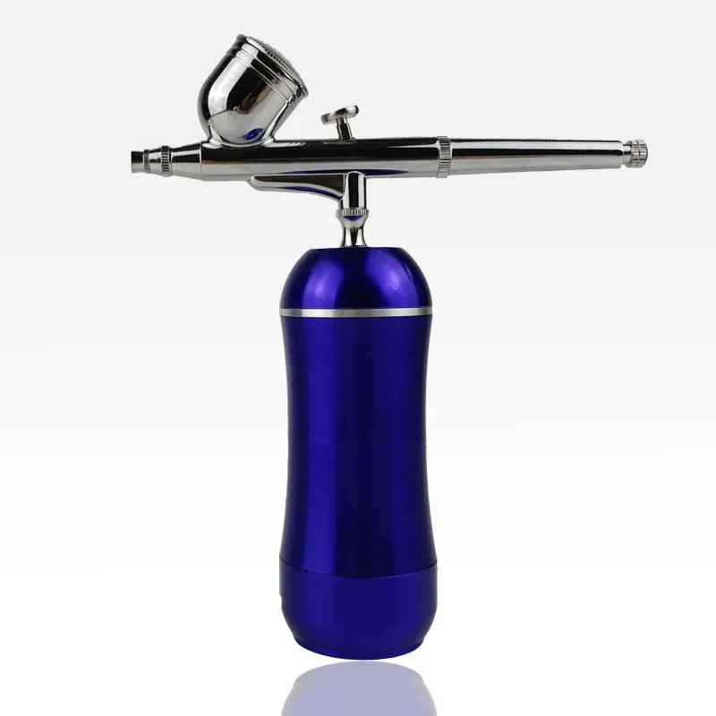 HS80006 New Design Cordless airbrush Barber Wireless dual action airbrush compressor kit