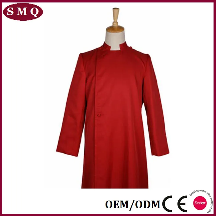 church vestment Altar server surplice clergy black cassock