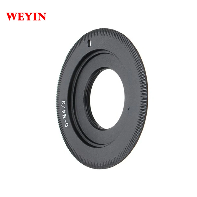 
C-M4/3 Lens Adapter Ring C Mount Lens to Micro 4/3 M4/3 Adapter For Olympus Panasonic Cameras 