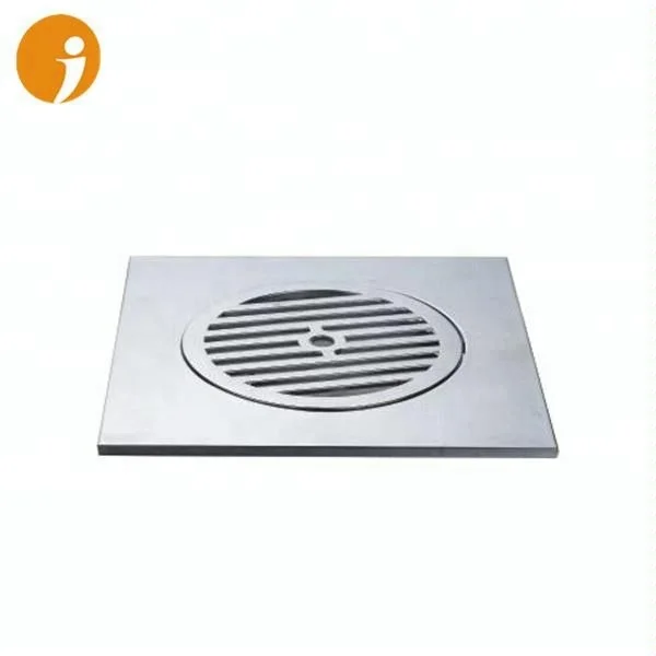 (GJ-FD-Z04)Glowjoy square zinc rectangle bathroom floor drains cover