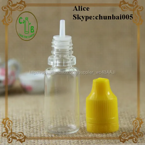 е-вадкасць пластыкавыя бутэлькі электроннай вадкасці бутэлькі