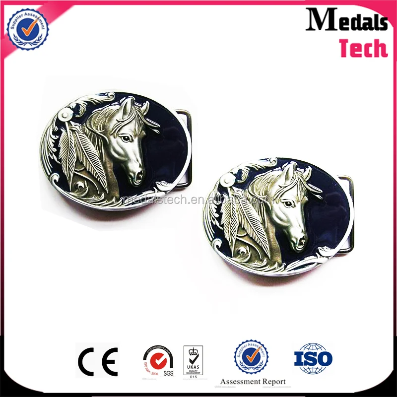 Design Your Own Custom Metal 3D Antique Gold dragon Head Belt Buckles