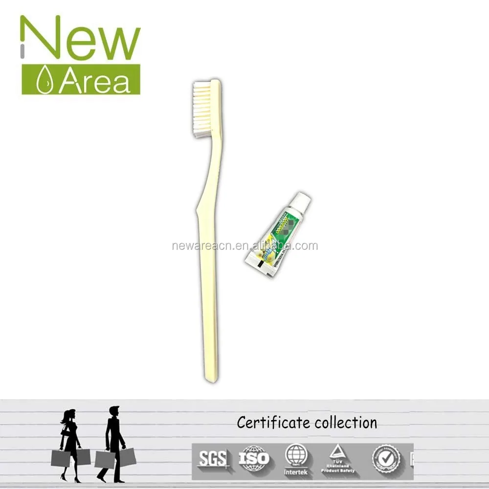disposable hotel plastic toothbrush set