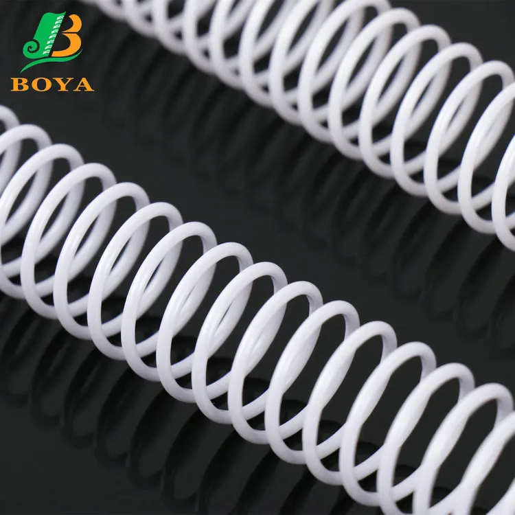Рекламная пластиковая одинарная петля/Спиральная катушечная проволока/ПВХ катушечная проволока
