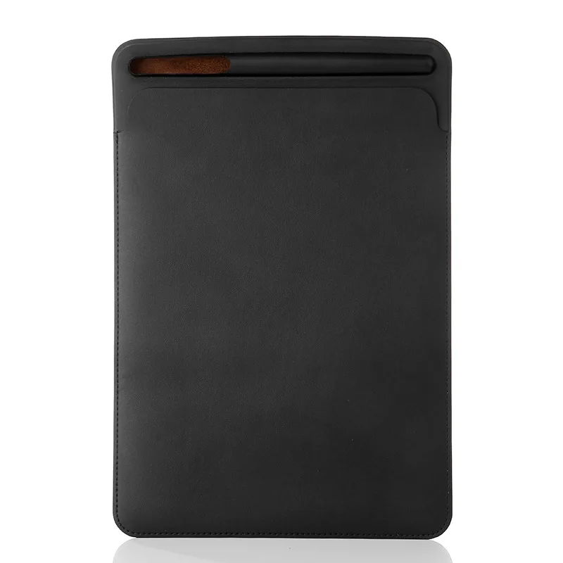 
New Luxury PU Leather Portable Sleeve Case for iPad 2/3/4 Mini 2/3/4 Pro 12.9 Pouch Bag Protective Cover with Pencil Holder 