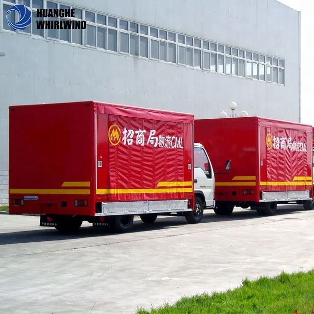 curtain side semi trailer curtain sider cargo trailer for Africa
