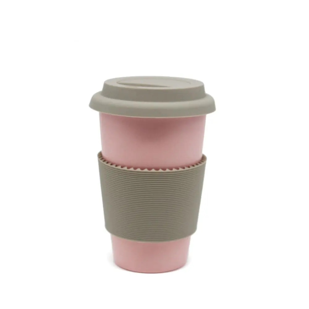 350ML/400ML/450ML  Cheap Promotion  ECO Friendly  Unbreakable Customized  Printing Colorful Bamboo Coffee Mug (Item M-10400)