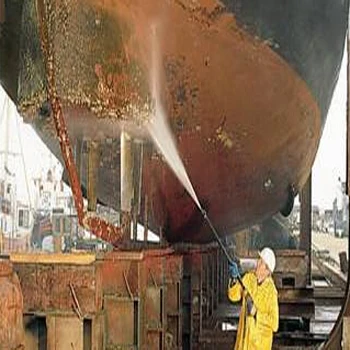 
2500Bar 25L/M Ship hull rust and paint remove Water blasting pump 