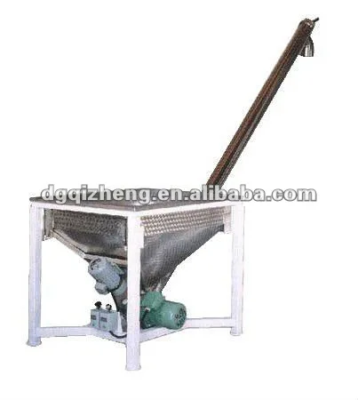
st.316L screw conveyor price with hopper screw feeder,assembly conveyor charging hopper 