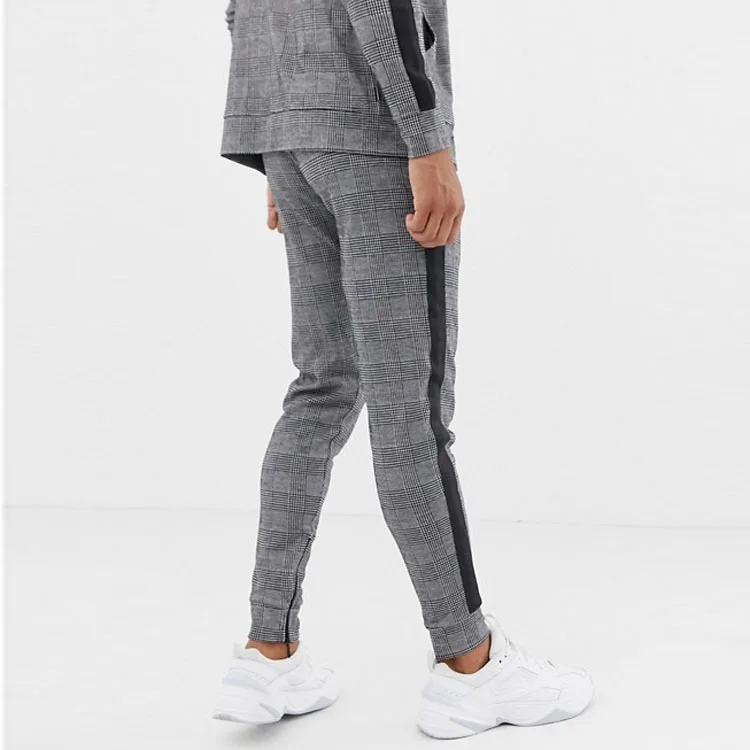 jogging suits wholesale muscle track jacket/super skinny joggers jogger suit men tracksuit in velour