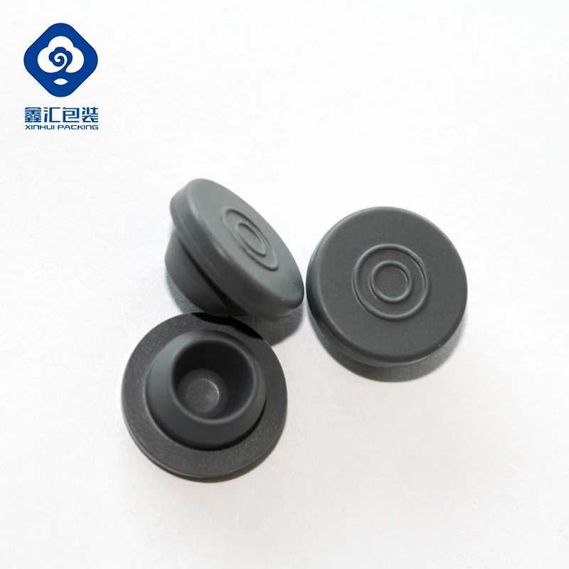 High quality 20mm bro-butyl rubber stoppers for injection antibiotics powder vial