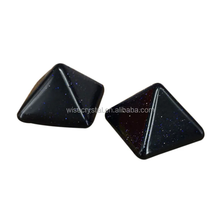 Quartz positive energy healing obsidian crystal pyramid Wholesale chakra
