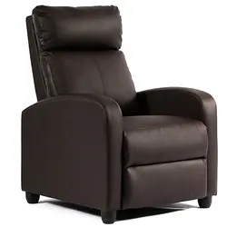 Modern Manual Recling Reclining One Seater Cheap Recline Luxury Fabric Home Theater Chair Leather Single Leather Recliner Sofa
