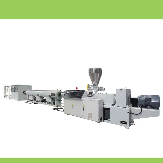  2017 двухшнековый экструдер для 100 мм hdpe Строительная водопроводная труба пластиковая машина производства ПВХ