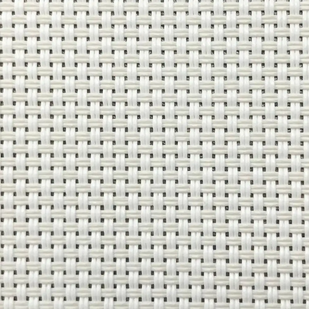 Pvc woven pleated sunscreen fabric for blinds