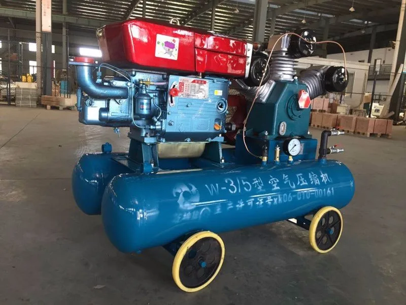 Double Piston Ring Air Compressor With Head For Sale
