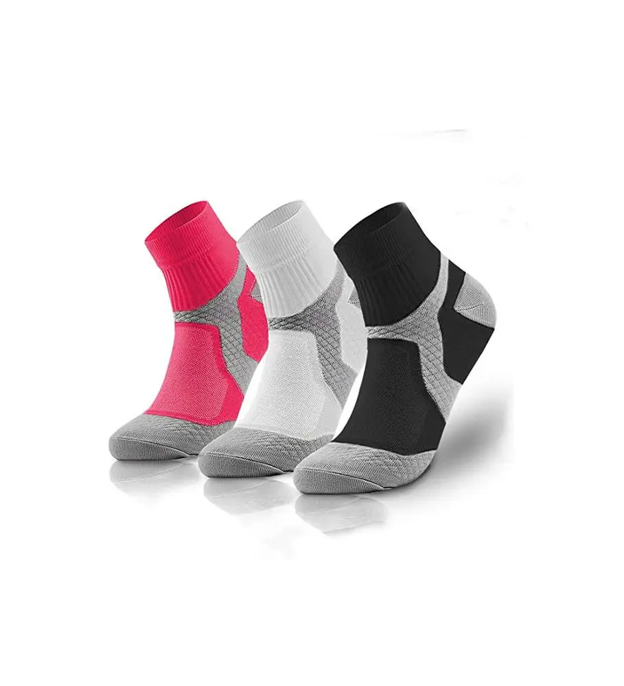 AJ 19269 оптовая продажа нейлоновые Компрессионные носки для бега подошвенного фасциита лодыжки низкие