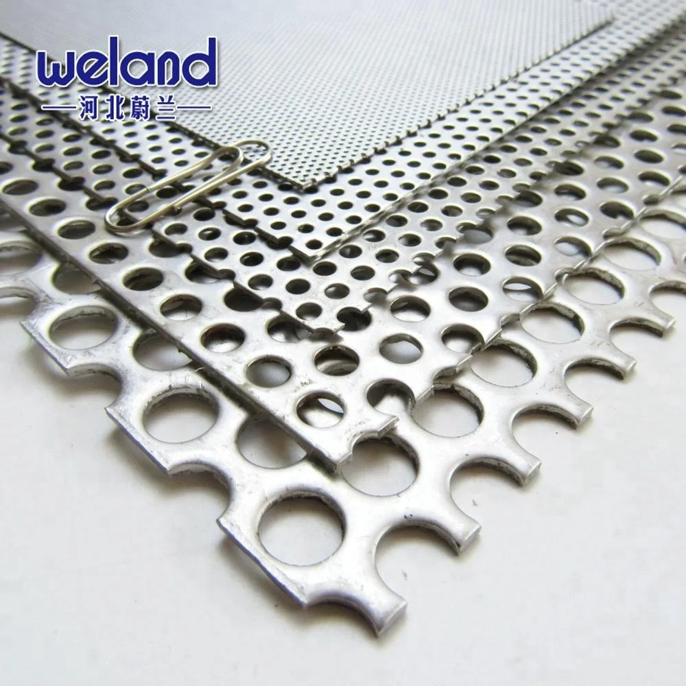 Aluminum Material  Perforated Metal Sheet for filter accessory and  building facade