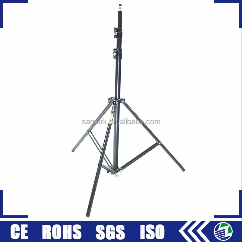 Professional telescopic aluminum alloy 2.8m video studio camera light stand tripod