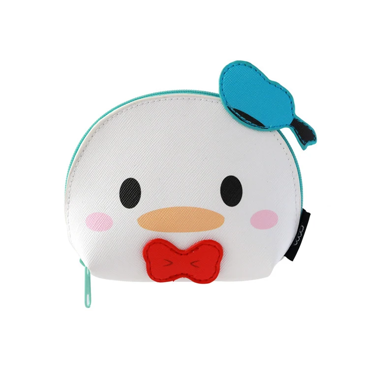 Genuine Disney tsum tsum Mickey 90th Anniversary Women Portable Waterproof PU Coin Purse
