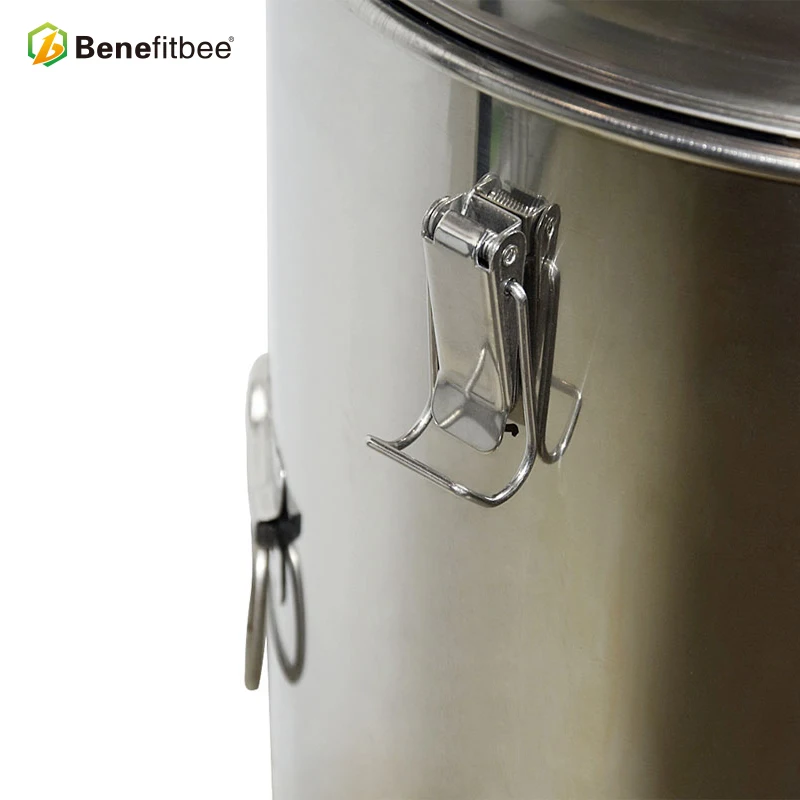 Beekeeping Equipment From China Double Filter Net Honey Bucket (201 Flat Cover) For Sales