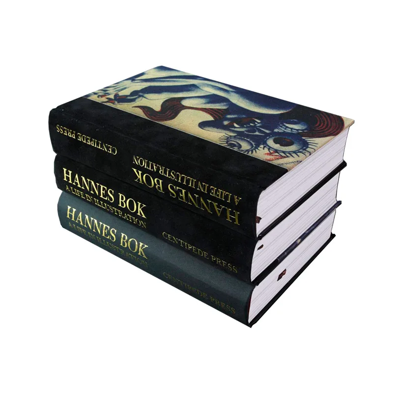 Custom full color luxury hardcover book, photo album hardcover  book printing with factory price