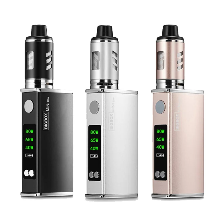 
Wholesale electronic cigarette 80W e cigarette made in Shenzhen factory mechanical box mod pod 