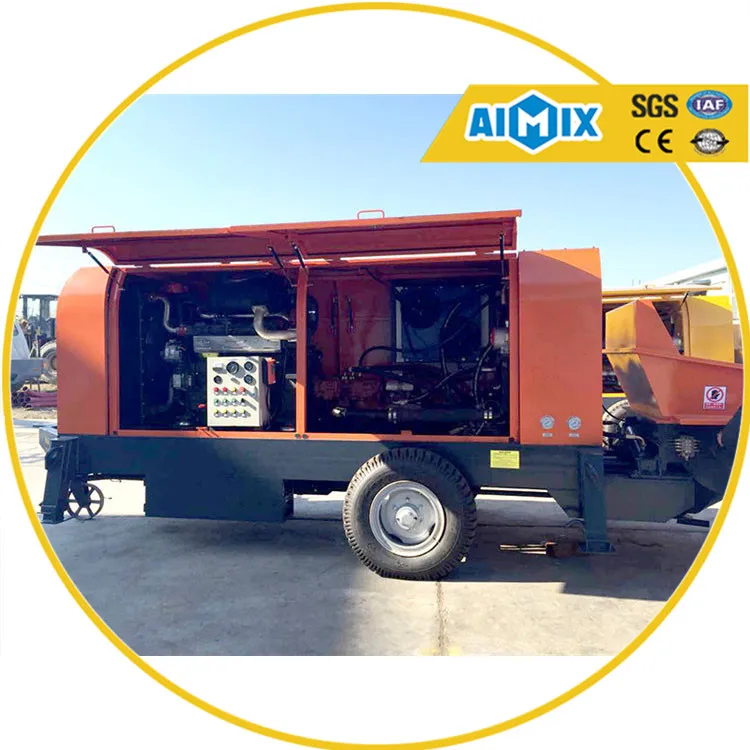 
Diesel Engine 80m3/h concrete pumping equipment 