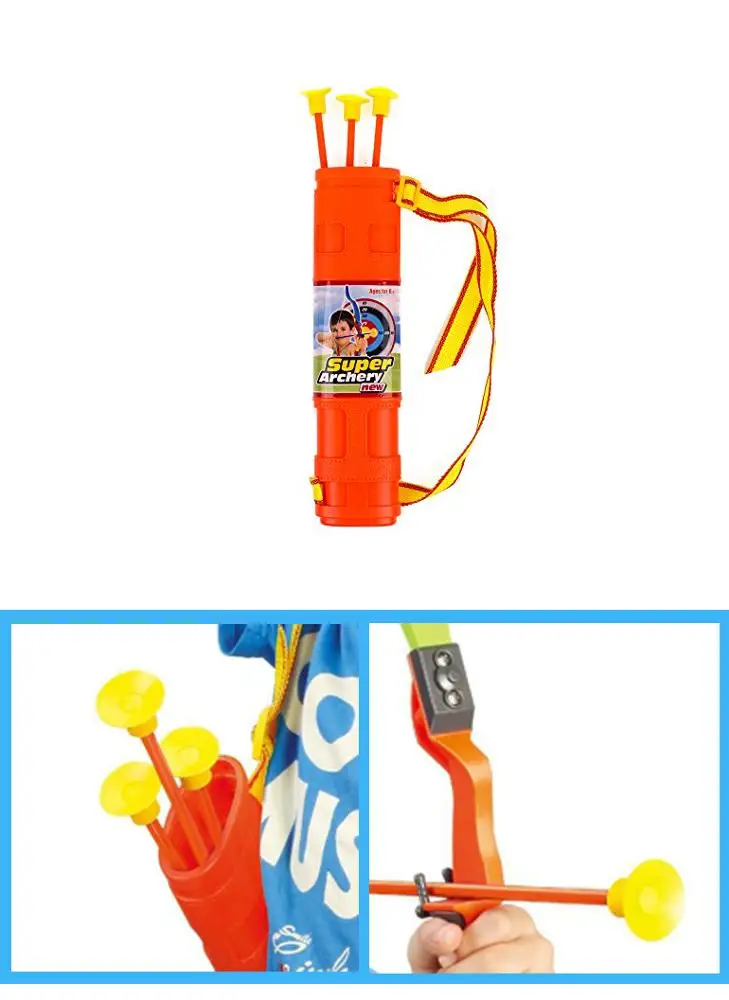 Outdoor gargen sport game archery bow and arrow set toy for kids