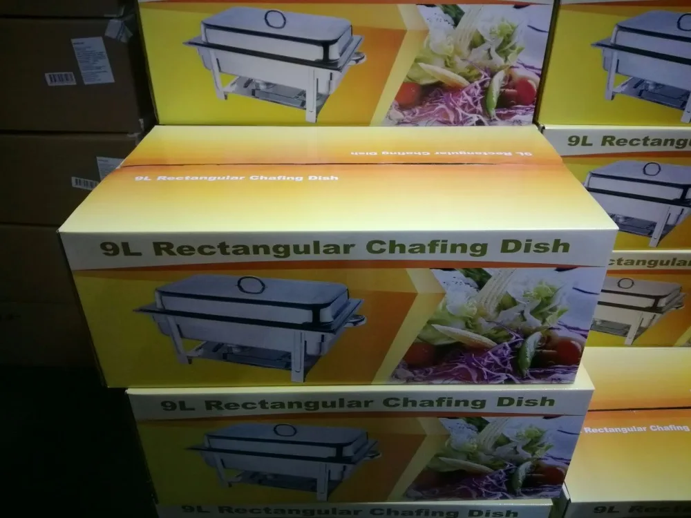 Golden Ware restaurant and hotel 9L Stainless Steel buffet chafing dish