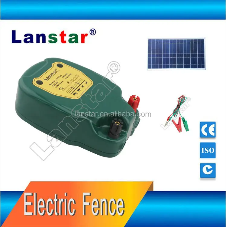 
Portable poultry security electric fencing system animal control solar electric fence energizer manufacture 