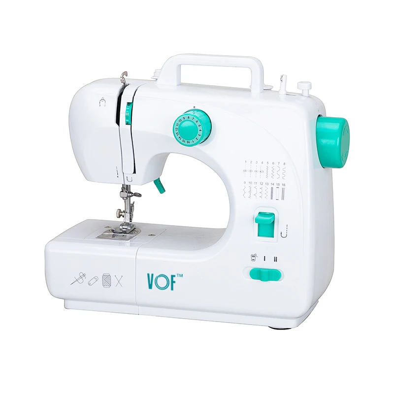 FHSM-508 oem odm button attaching industrial fabric cutter rewinder sewing machine for thread