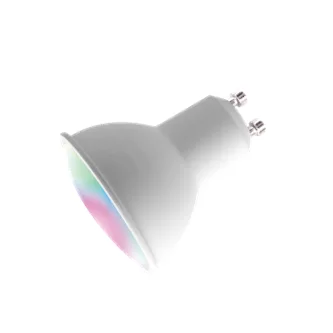 New smart GU10 rgbw lighting fixtures- Smartphone App dimmable multicolored 4W RGB GU10 Spotlight